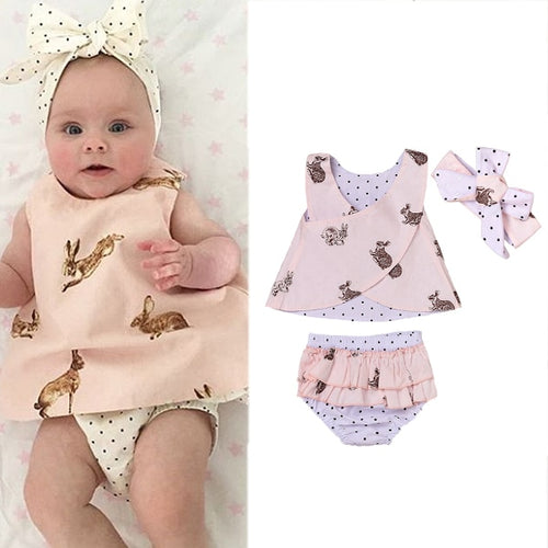 Rabbit Baby Girl Clothes